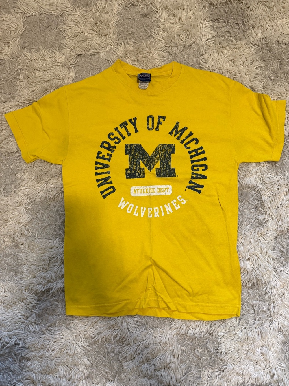 Vintage Champs University of Michigan Tee - Adult Small